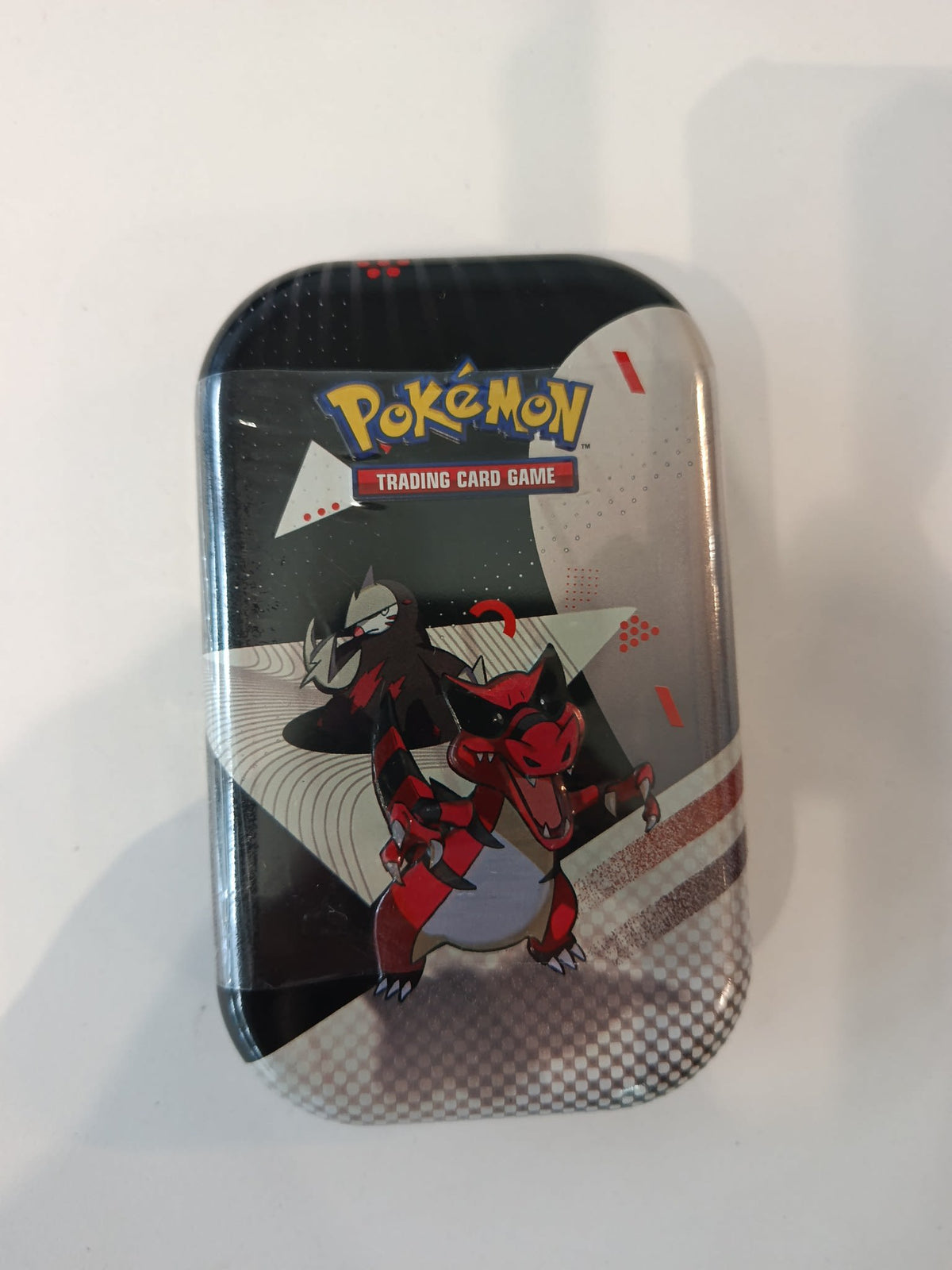 Pokemon Scarlet & Violet — Paldean Fates Charcadet & Mabosstiff Mini Tin 2024 (English)