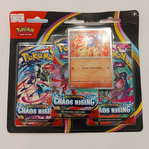 Pokemon Mega Evolution Chaos Rising Charmeleon Blister 2026 (English)
