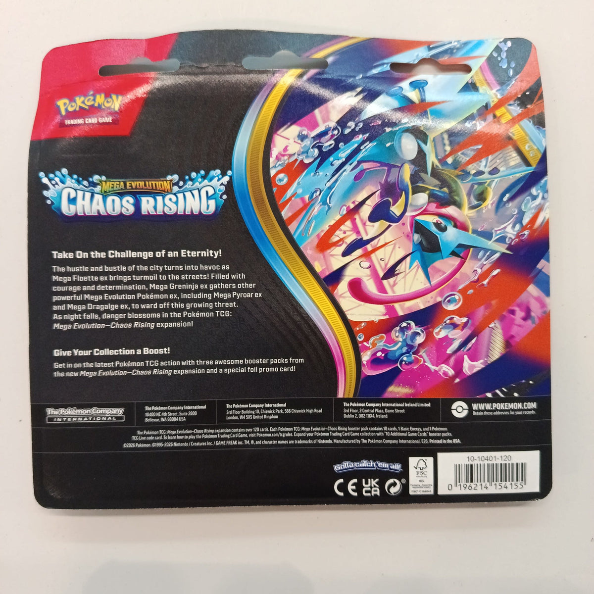 Pokemon Mega Evolution Chaos Rising Charmeleon Blister 2026 (English) - view 2