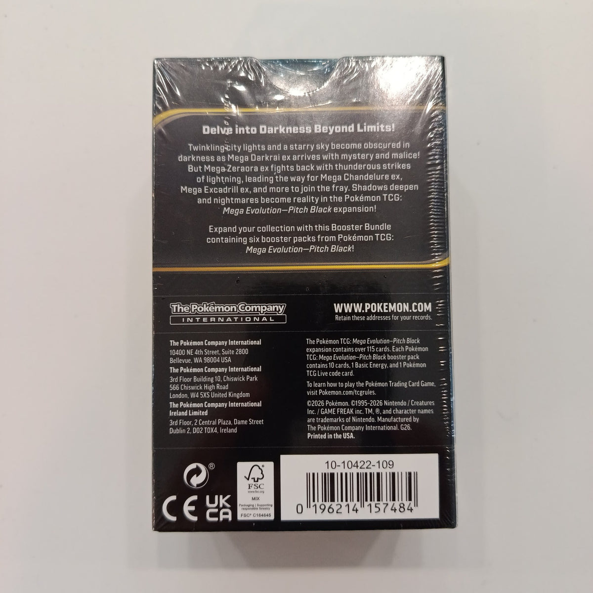 Pokemon Mega Evolution—Pitch Black Mega Zygarde Booster Bundle 2026 (English) - view 2
