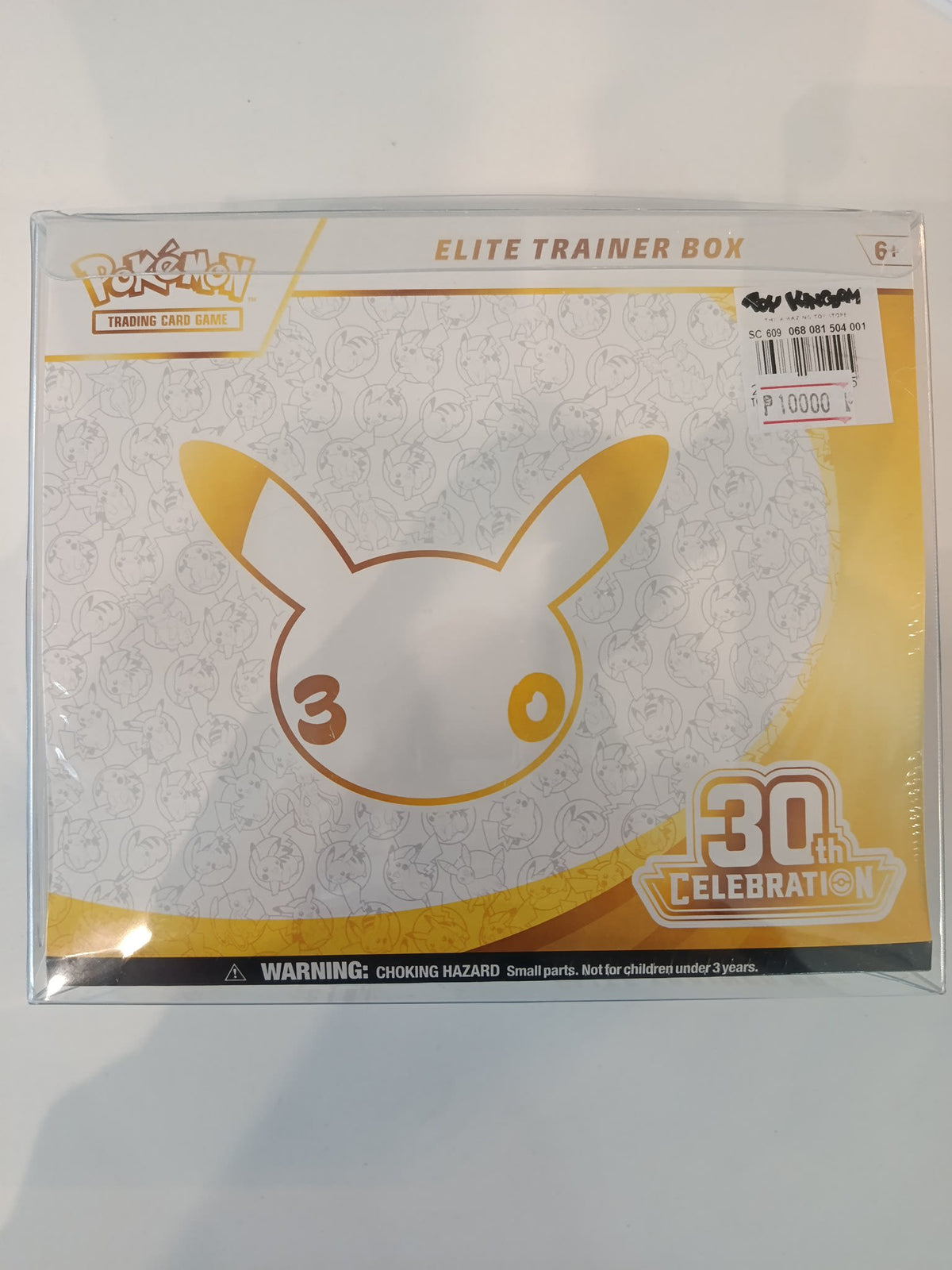 Pokemon 30th Celebration Pikachu Elite Trainer Box 2025 (English)