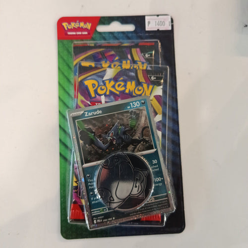 Pokemon PBLw (Battle Live / Paldean Fates area blister) Zarude (English)