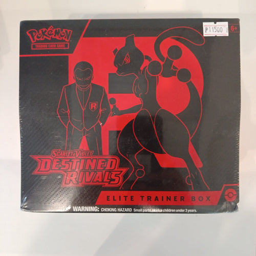Pokemon Destined Rivals Mewtwo ex Elite Trainer Box (English)