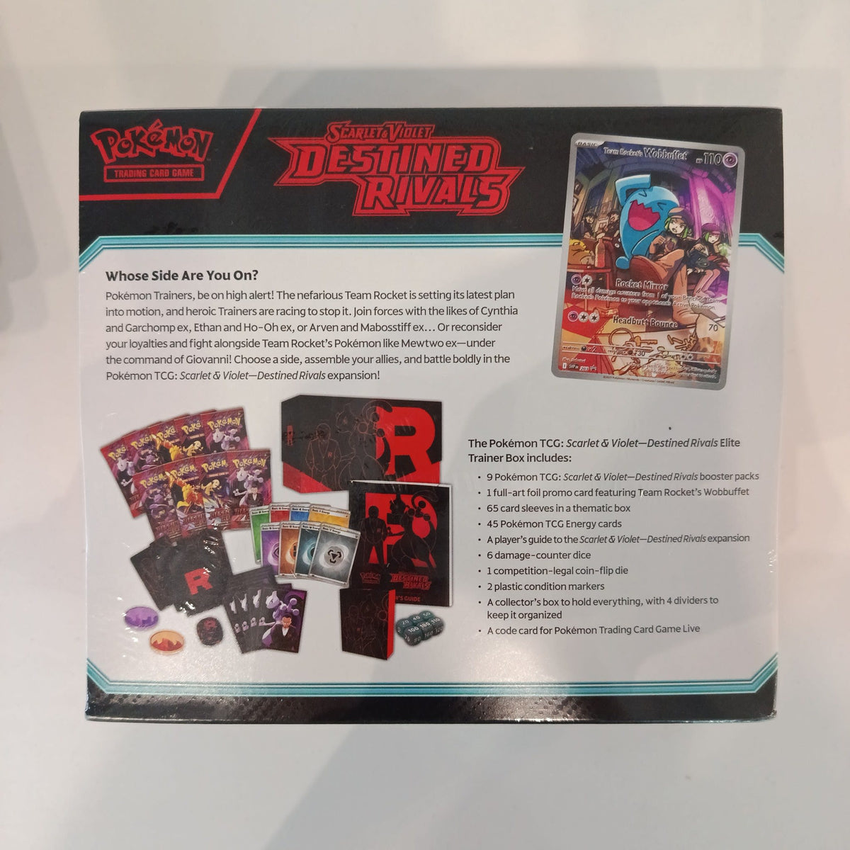 Pokemon Destined Rivals Mewtwo ex Elite Trainer Box (English) - view 2