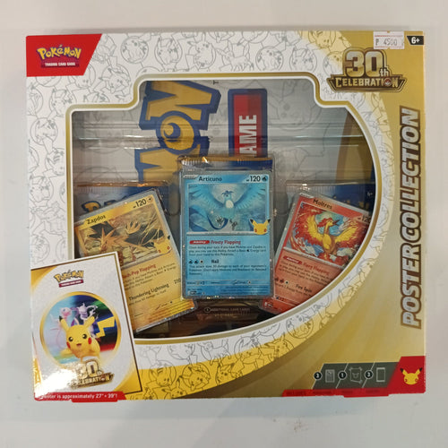 Pokemon 30th Celebration Articuno, Zapdos, Moltres Poster Collection 2026 (English)