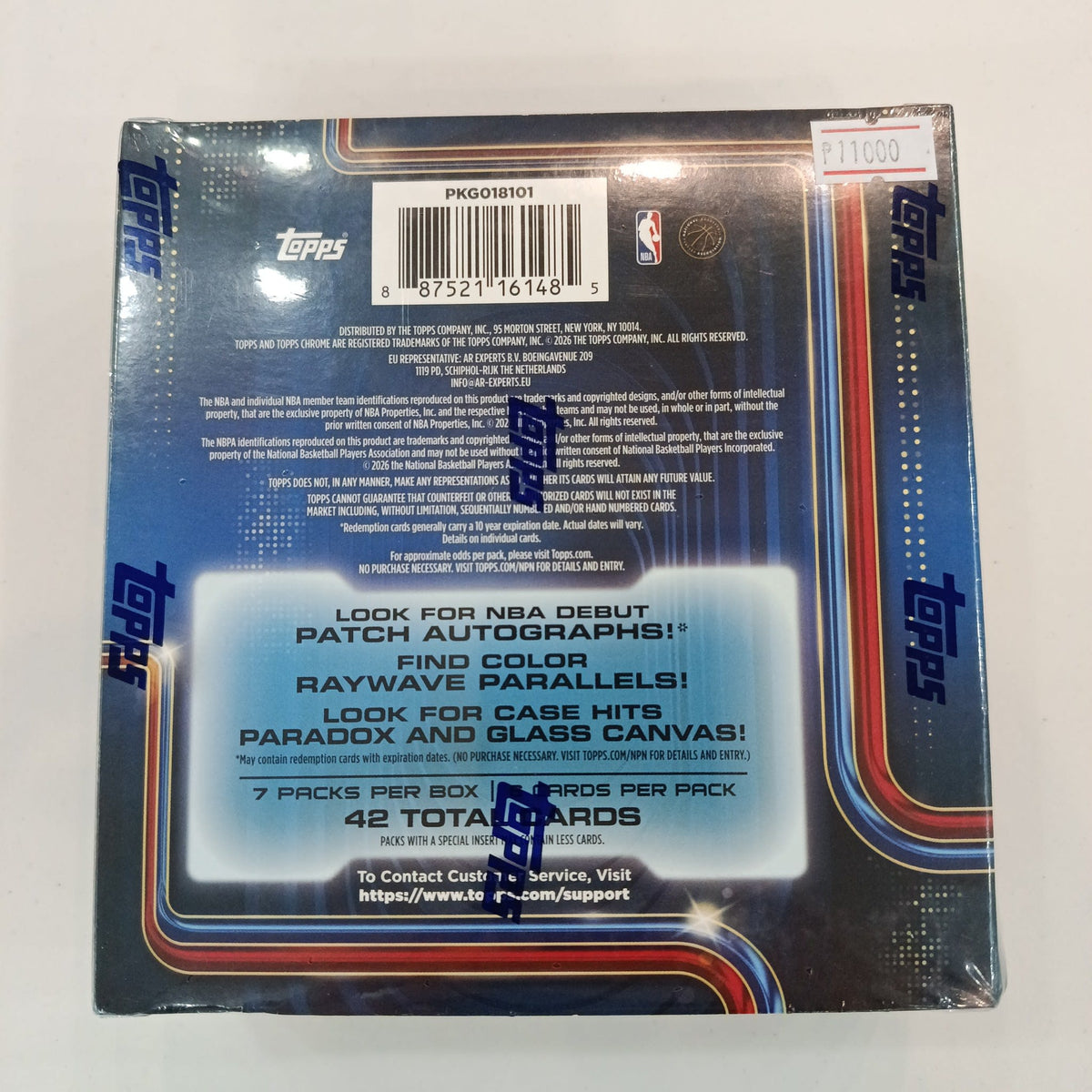 2025 Topps 2025/26 Topps Chrome Basketball Update Series - view 2