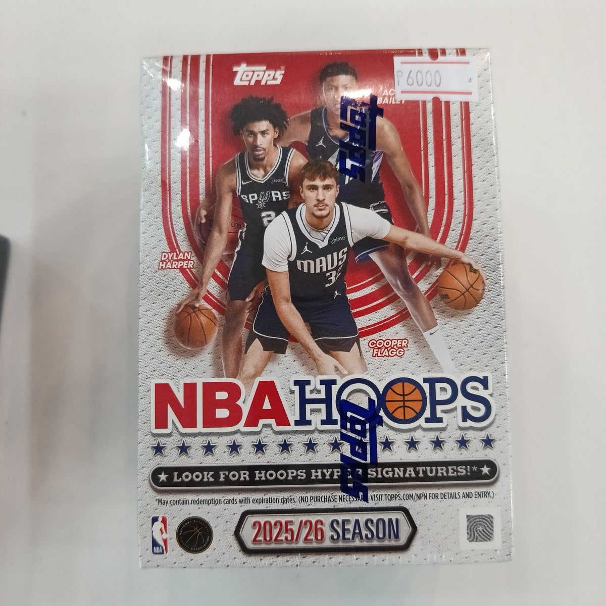 2025 2025/26 Season Dylan Harper, Cooper Flagg, Ace Bailey (Sealed)