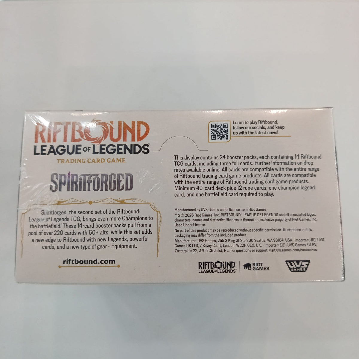 2026 Riftbound: League of Legends TCG Spiritforged - view 2