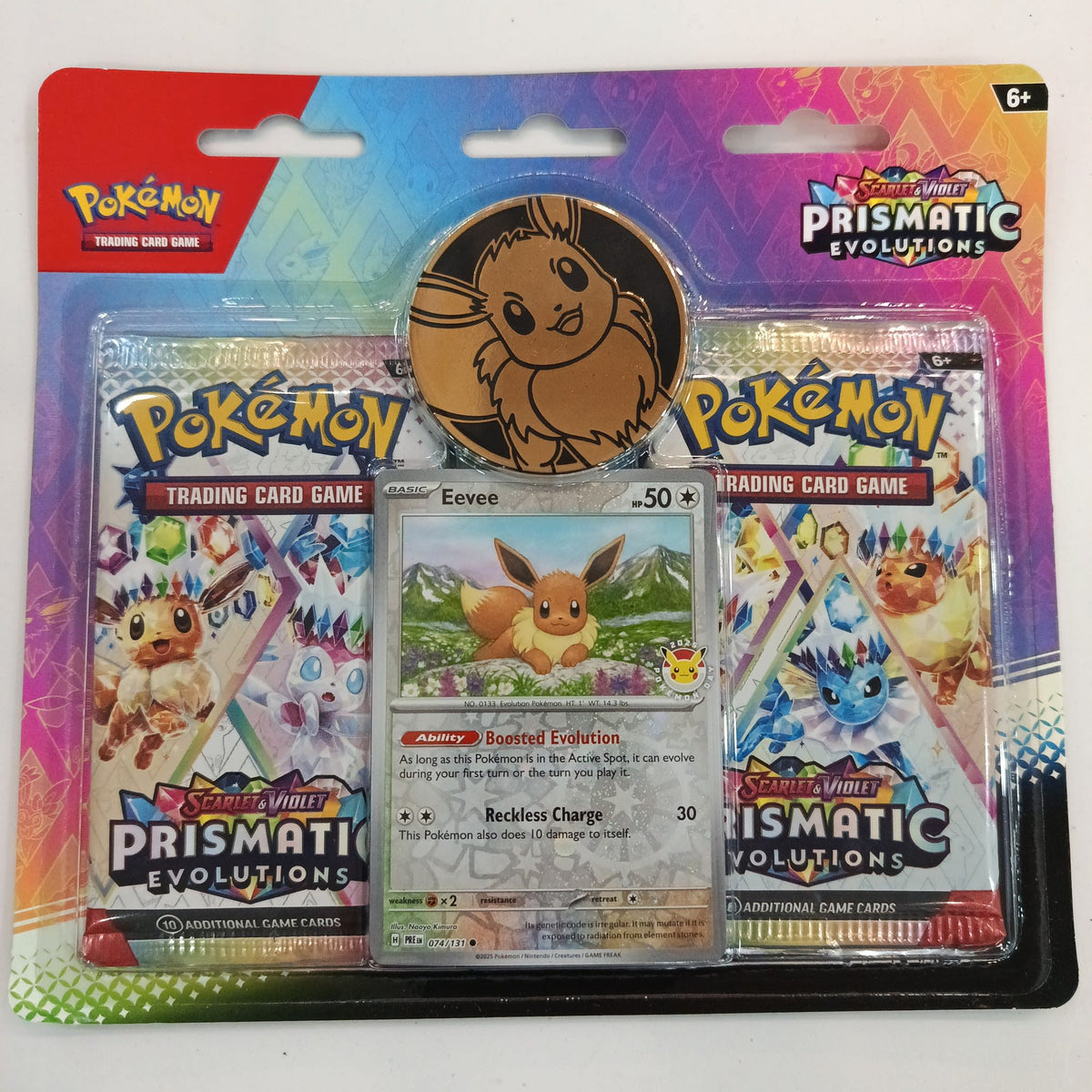 2025 Pokemon Scarlet & Violet Eevee #074/131