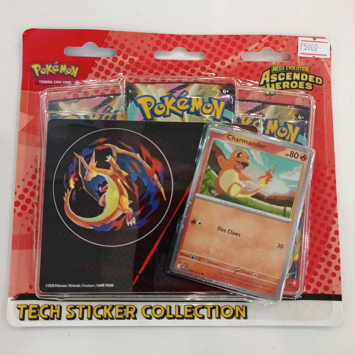 2026 Pokemon Mega Evolution Ascended Heroes Charmander / Mega Charizard Y