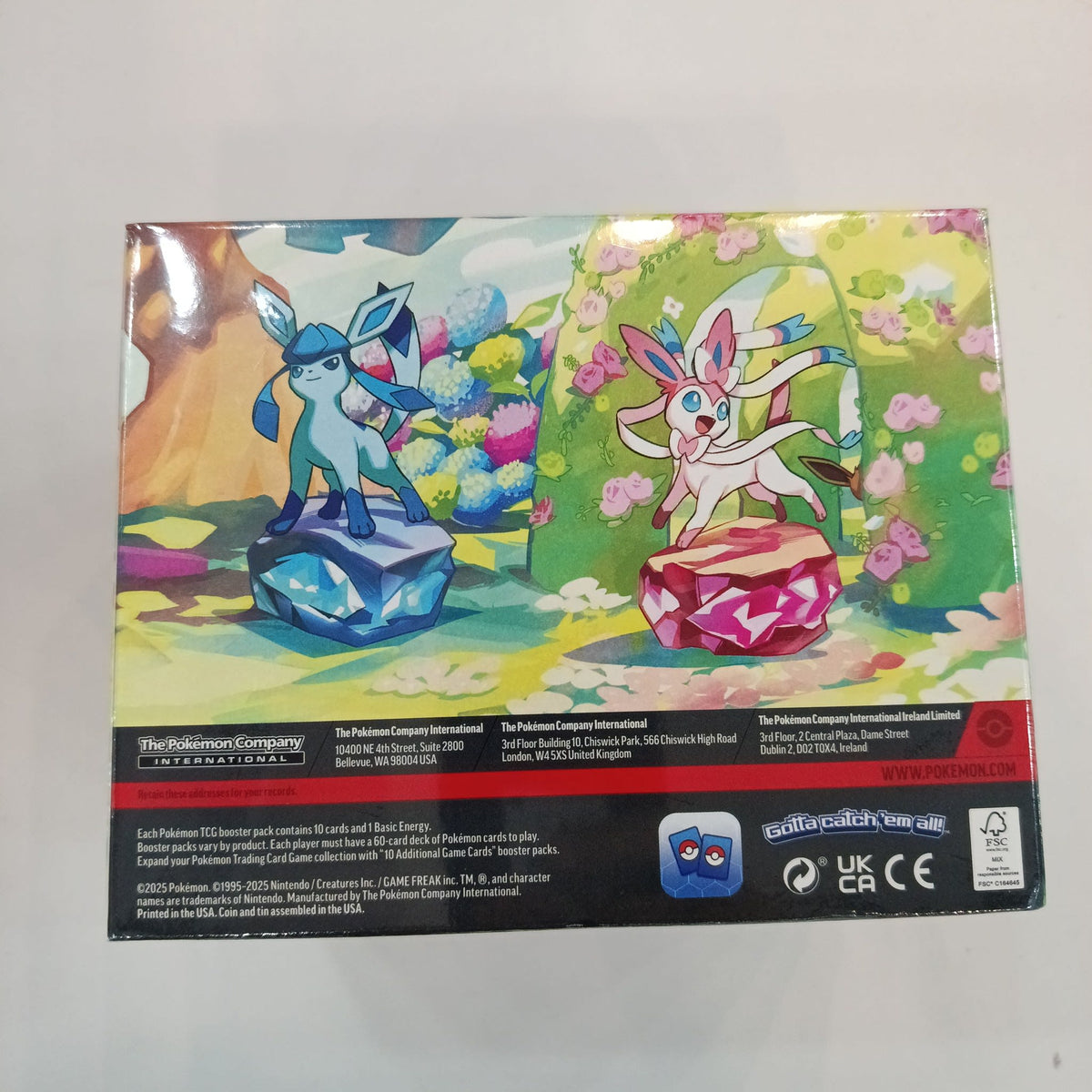 2025 Pokemon Scarlet & Violet Eevee Evolutions (Jolteon, Espeon, Glaceon, Sylveon) - view 2