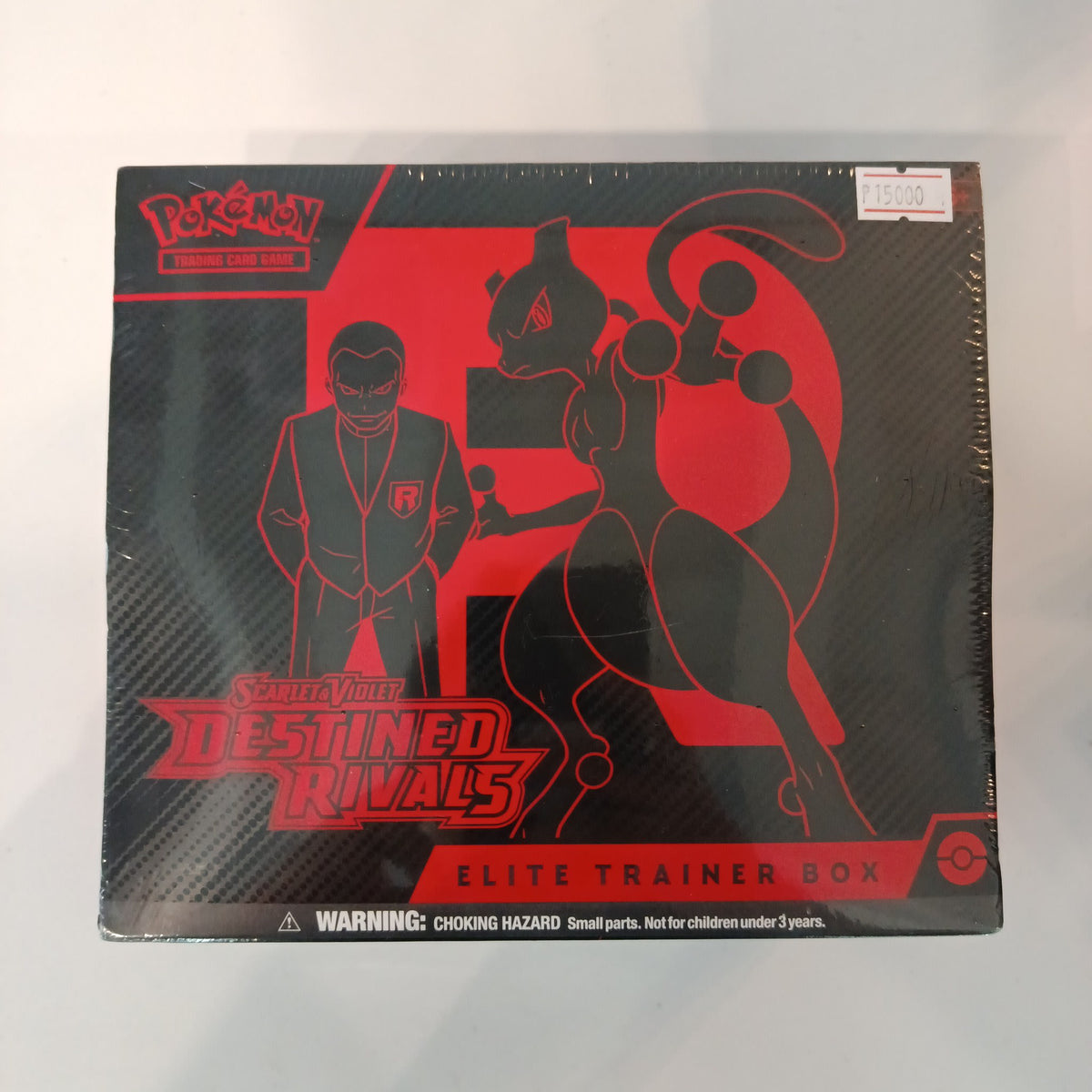 Pokemon Scarlet & Violet—Destined Rivals Mewtwo ex Elite Trainer Box 2025 (English)
