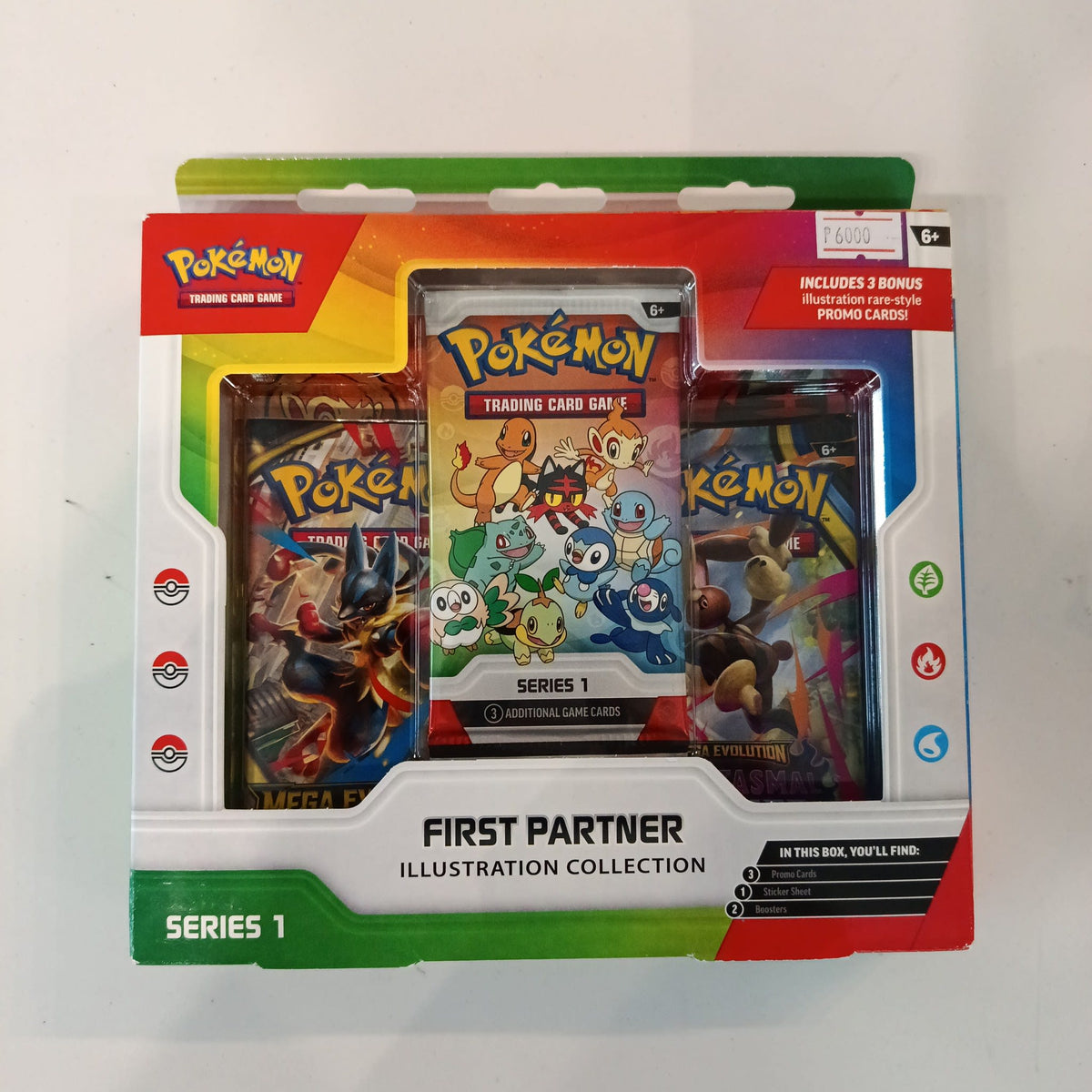 Pokemon First Partner Illustration Collection Series 1 Charmander, Bulbasaur, Squirtle, Ch