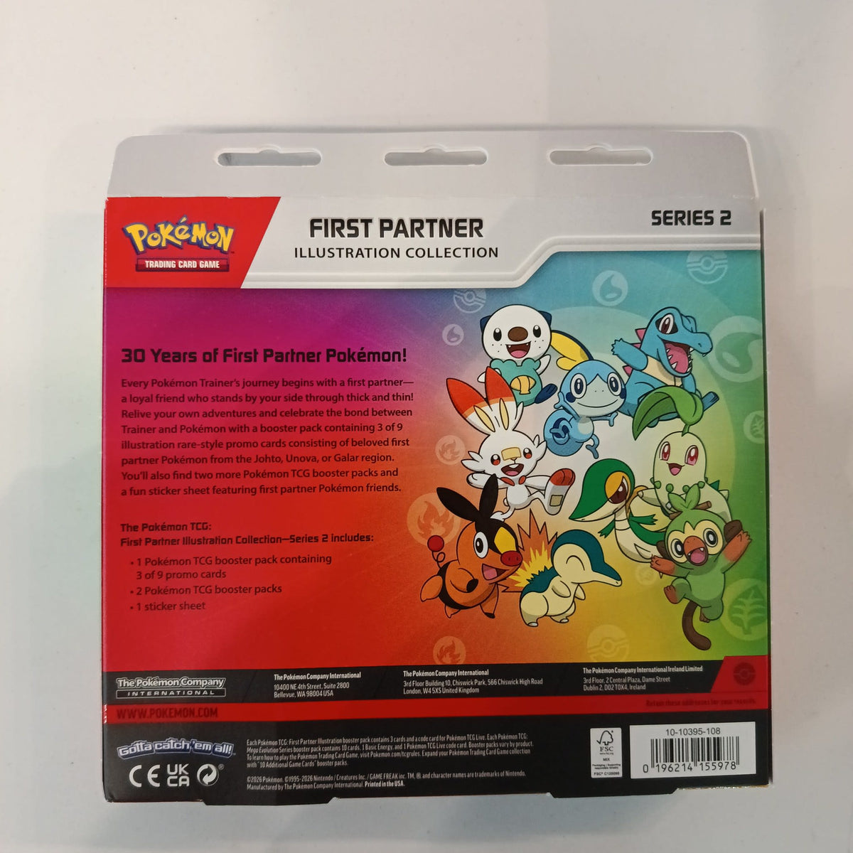 Pokemon First Partner Illustration Collection Series 2 First Partner Pokemon Collection Bo - view 2