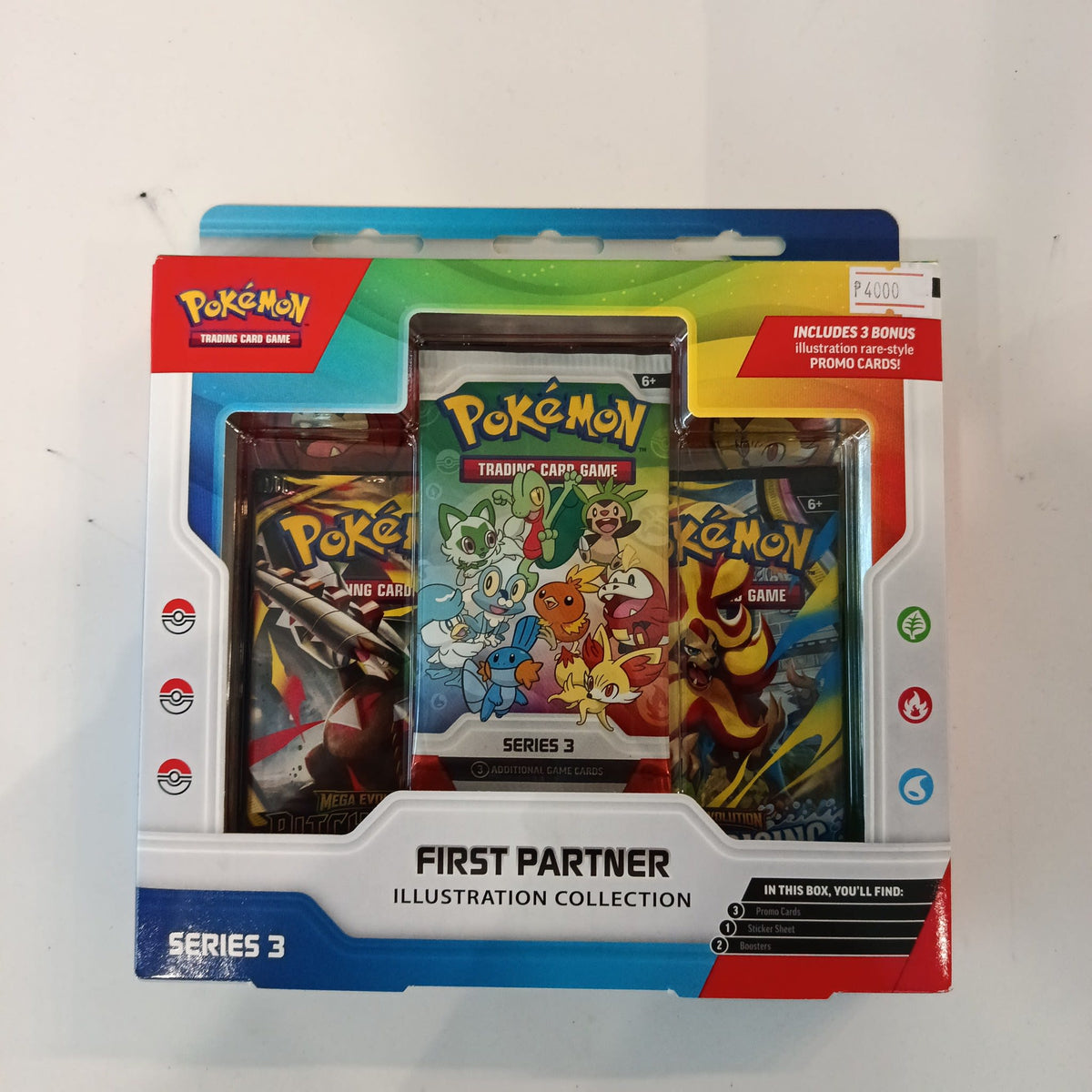 Pokemon First Partner Illustration Collection First Partner Pokemon Blister 2026 (English)