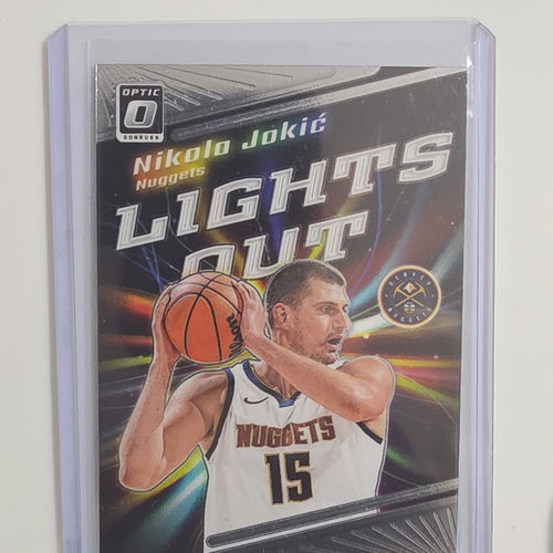 2023-24 Panini Donruss Optic Lights Out Nikola Jokić #5