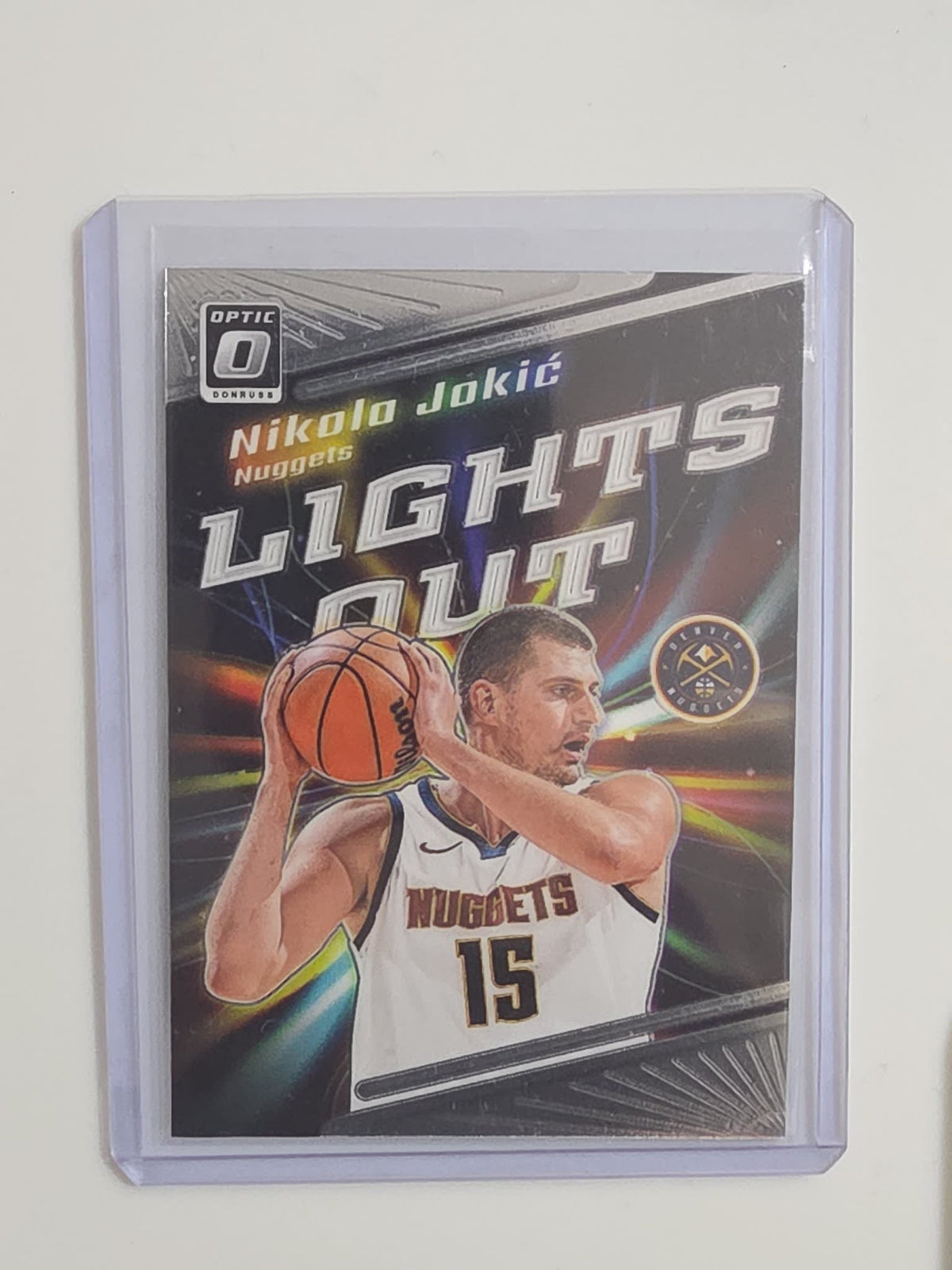 2023-24 Panini Donruss Optic Lights Out Nikola Jokić #5
