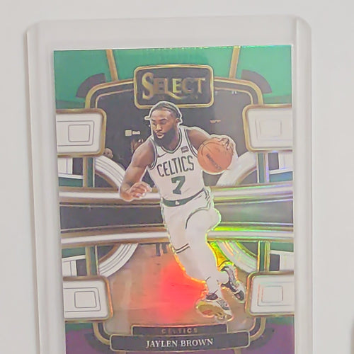 2023-24 Panini Select Concourse Jaylen Brown Tri-Color #22