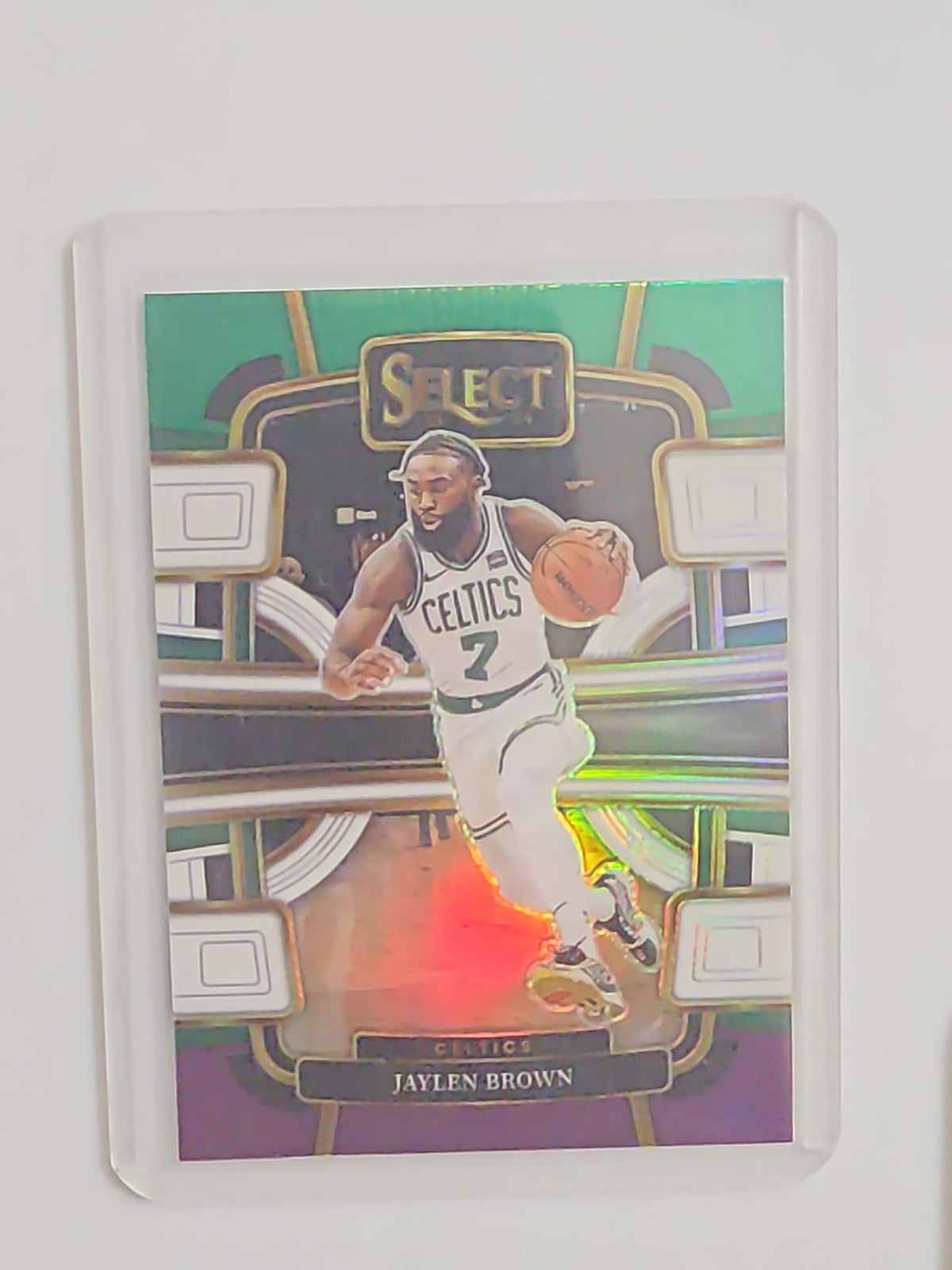 2023-24 Panini Select Concourse Jaylen Brown Tri-Color #22