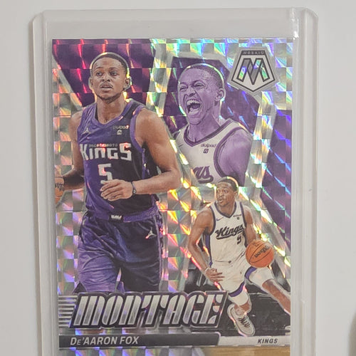 2023-24 Panini Mosaic Montage De'Aaron Fox Mosaic #1
