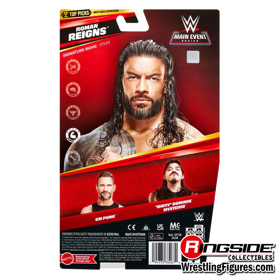 WWE Mattel Main Event Series Roman Reigns - view 2