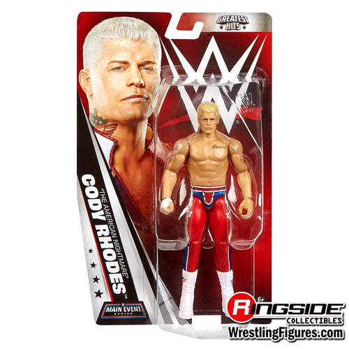 Mattel WWE Main Event Series Cody Rhodes