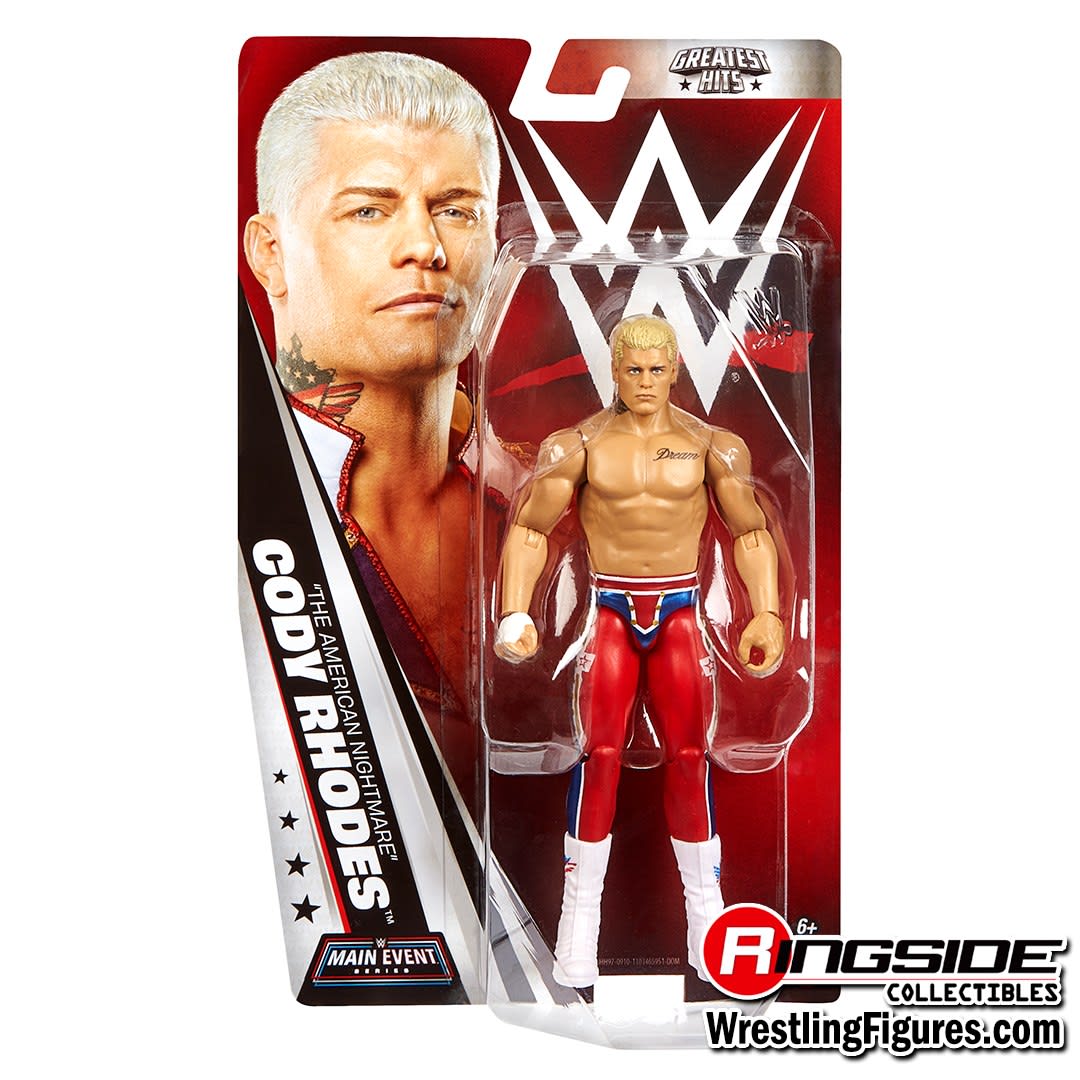 Mattel WWE Main Event Series Cody Rhodes