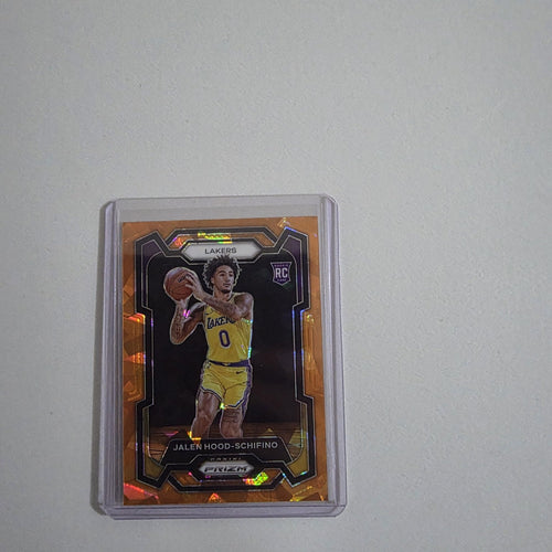 2023-24 Panini Prizm Basketball Jalen Hood-Schifino Orange Ice #145