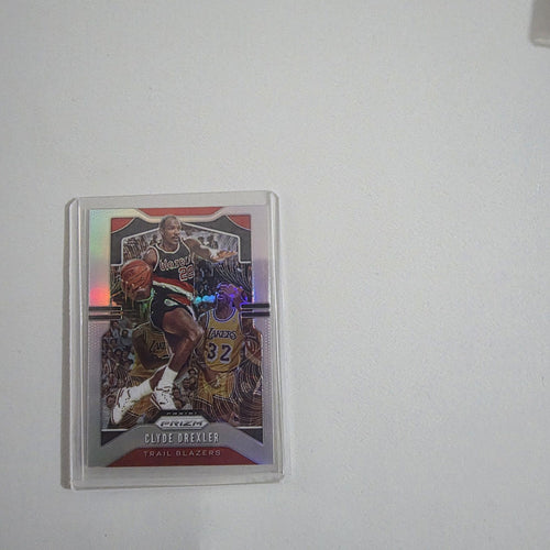 2019 Panini Prizm Basketball Clyde Drexler Silver Prizm #23