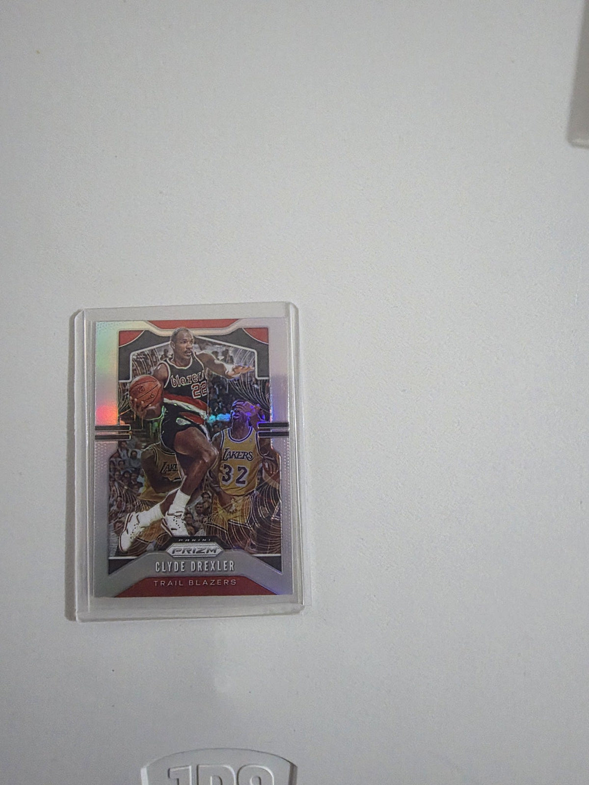 2019 Panini Prizm Basketball Clyde Drexler Silver Prizm #23