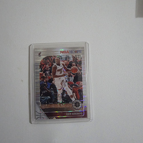2019 Panini Hoops Premium Stock Bam Adebayo Prizm #95