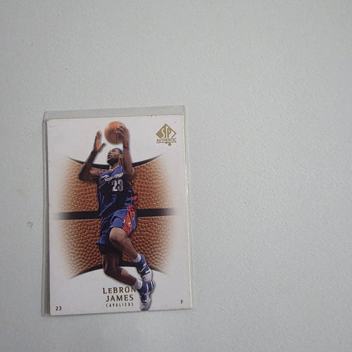 2007 Upper Deck SP Authentic LeBron James #23