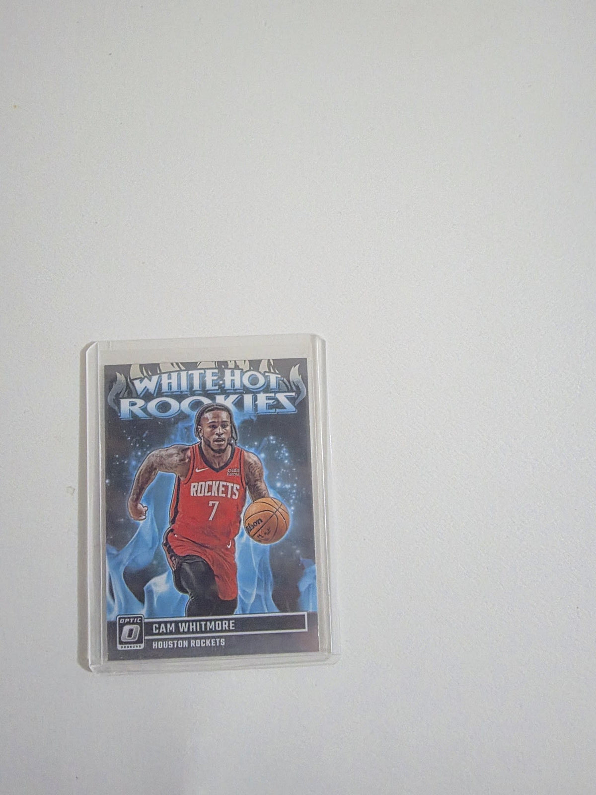 2023-24 Panini Donruss Optic White Hot Rookies Cam Whitmore #5