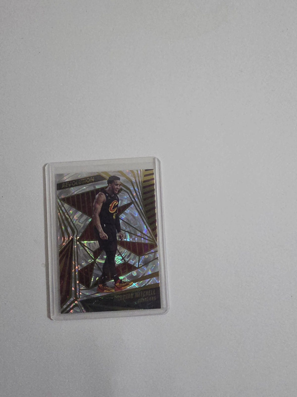 2023-24 Panini Revolution Donovan Mitchell Fractal #84
