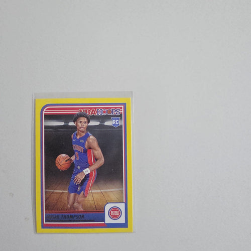 2023 Panini NBA Hoops Ausar Thompson Yellow #255