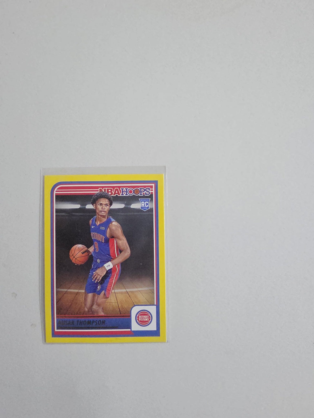 2023 Panini NBA Hoops Ausar Thompson Yellow #255