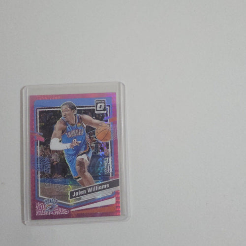 2023 Panini Donruss Optic Jalen Williams Pink Prizm #188
