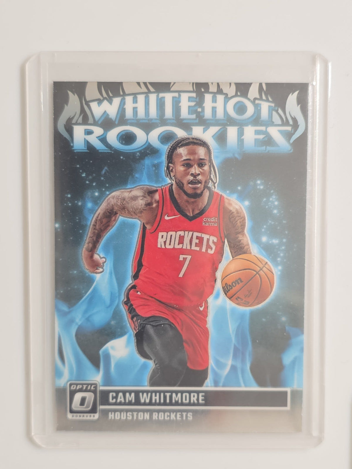 2023-24 Panini Donruss Optic White-Hot Rookies Cam Whitmore #5