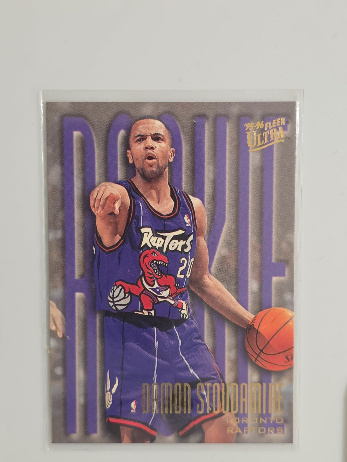 1995-96 Fleer Ultra Rookie Damon Stoudamire #290