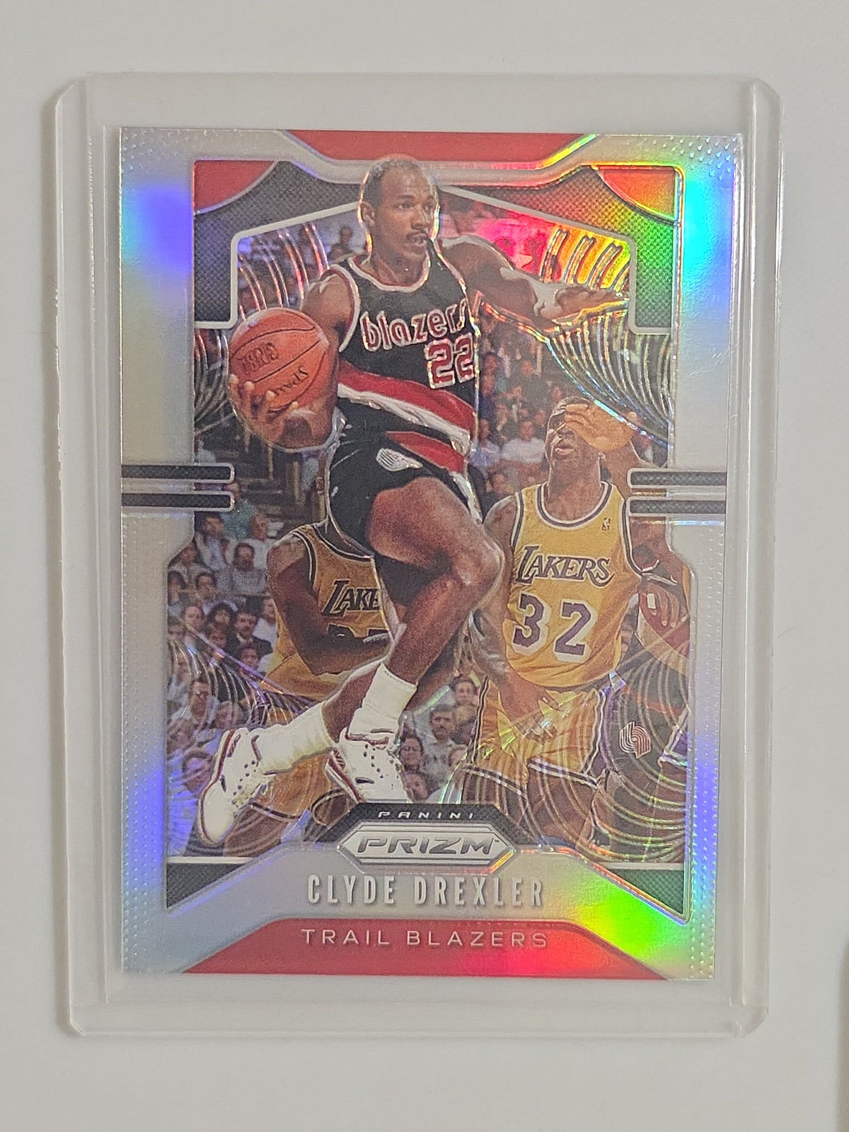 2019-20 Panini Prizm Clyde Drexler Silver #23
