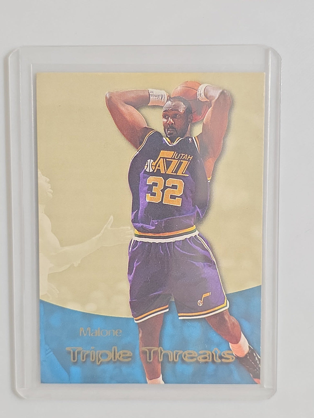1996 SkyBox Triple Threats Karl Malone #TT3