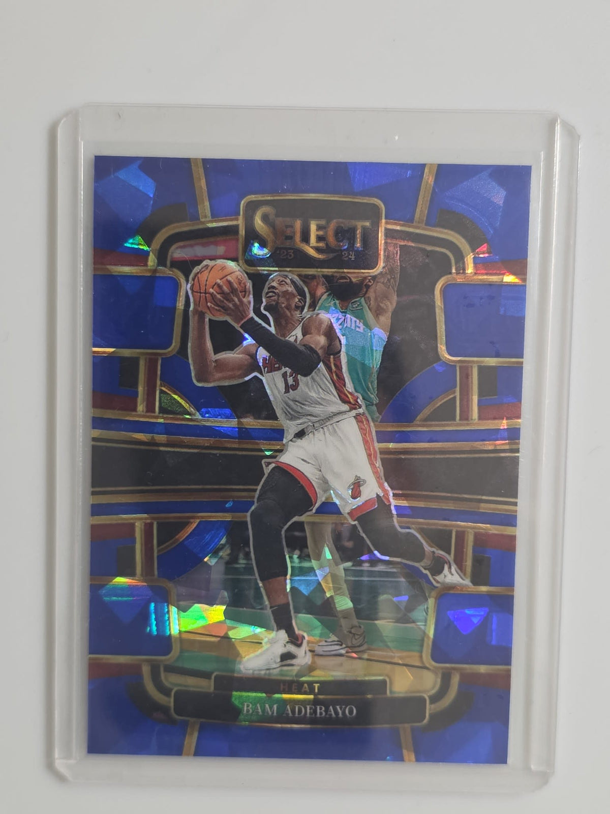 2023-24 Panini Select Basketball Concourse Bam Adebayo Blue Disco #59
