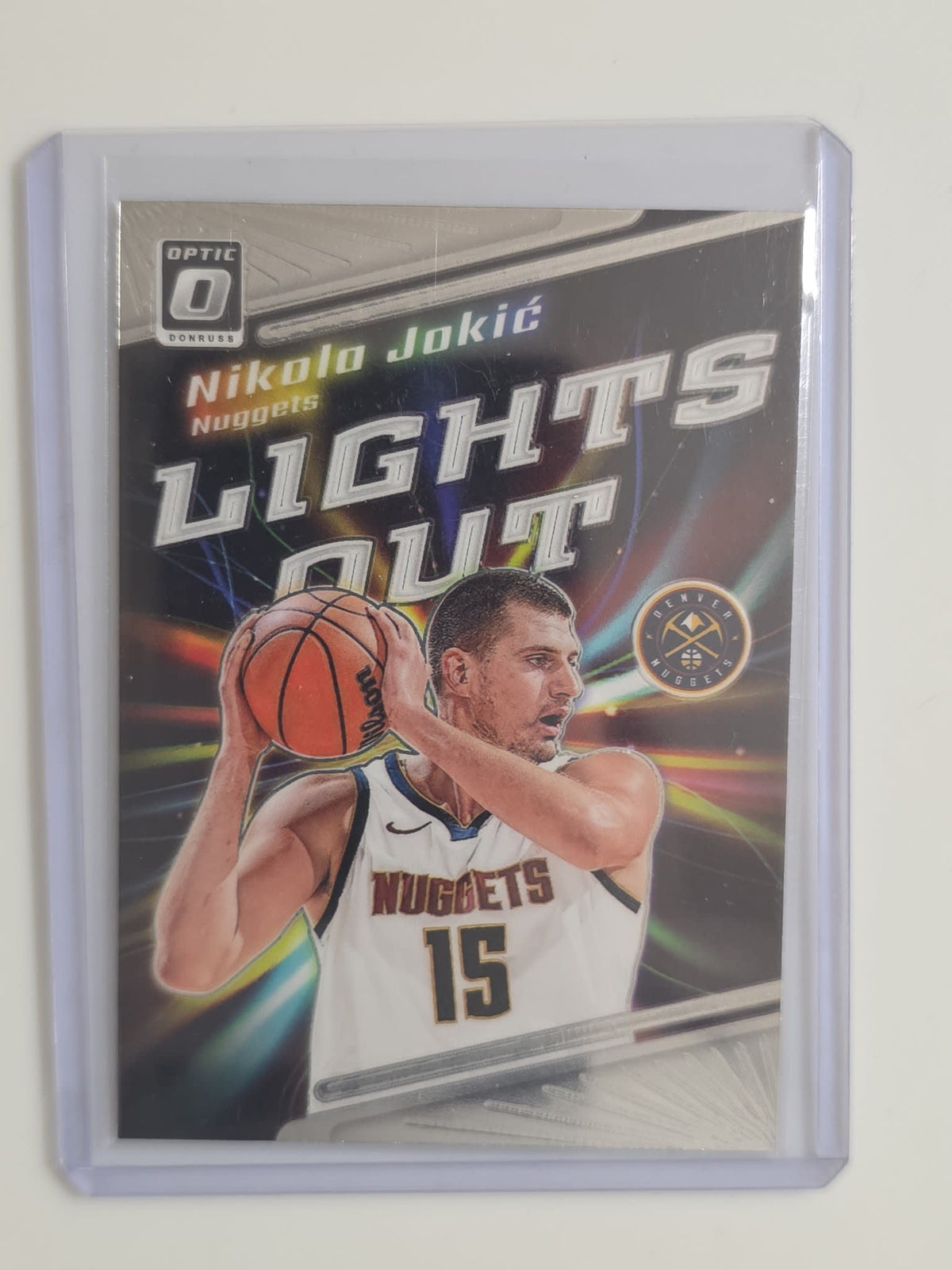 2023-24 Panini Donruss Optic Lights Out Nikola Jokić #5