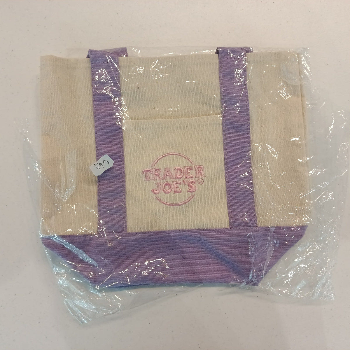 Trader Joe's Mini Tote Canvas Tote Bag