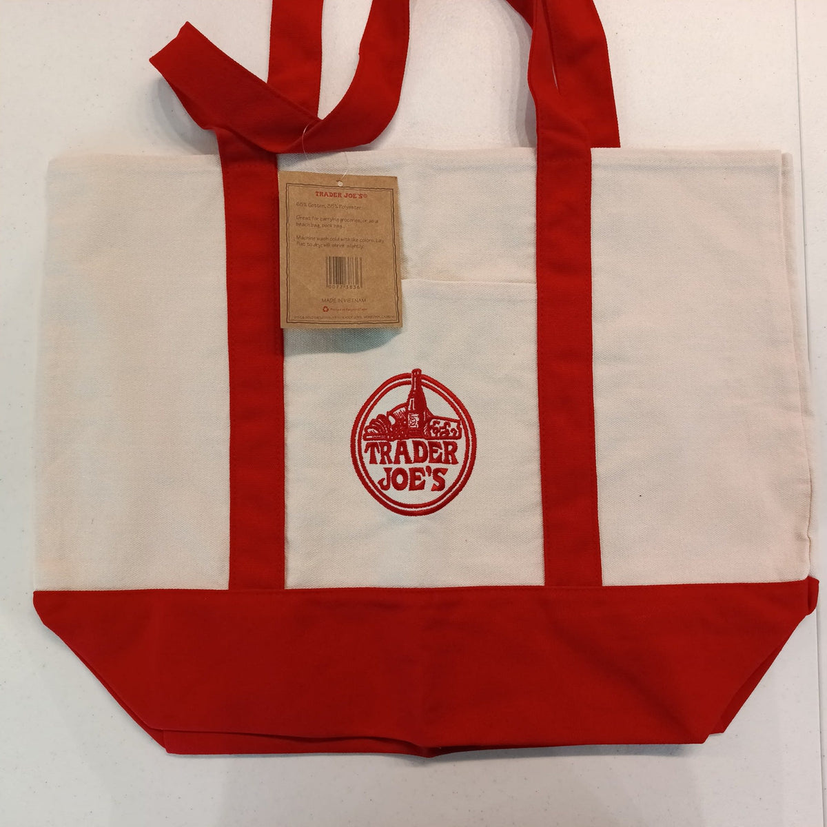Trader Joe's Trader Joe's Reusable Bag Canvas Tote Bag - view 2