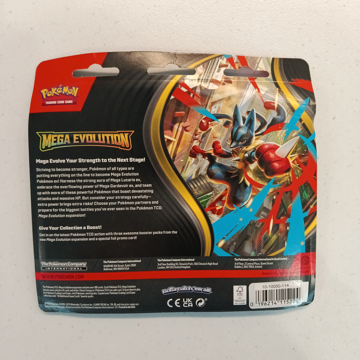 2025 Pokemon Scarlet & Violet Mega Lucario ex / Mega Gardevoir ex - view 2