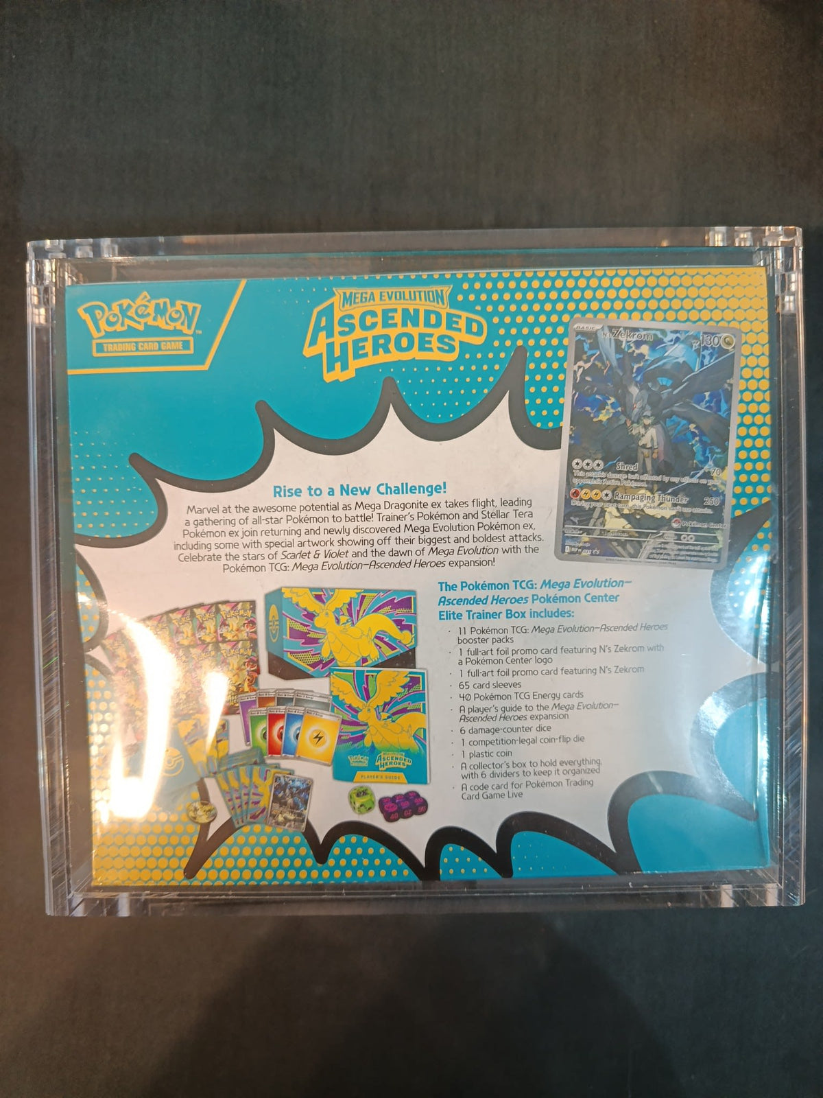 Pokemon Mega Evolution — Ascended Heroes Mega Dragonite ex Elite Trainer Box 2025 (English - view 2