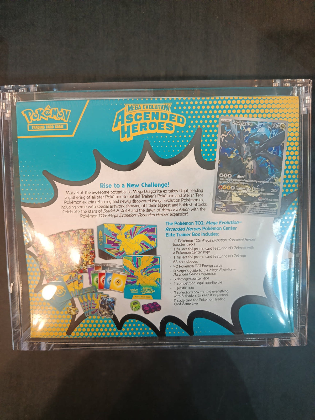 Pokemon Mega Evolution - Ascended Heroes Mega Dragonite ex Elite Trainer Box 2025 (English - view 2