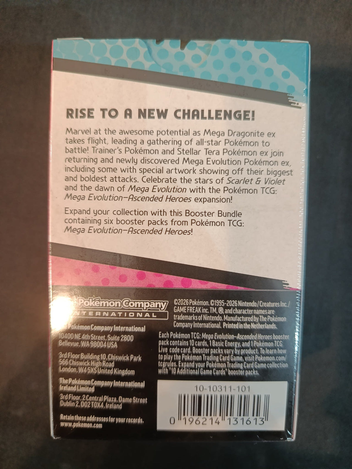 Pokemon Mega Evolution Ascended Heroes Mega Dragonite ex Booster Bundle 2026 (English) - view 2