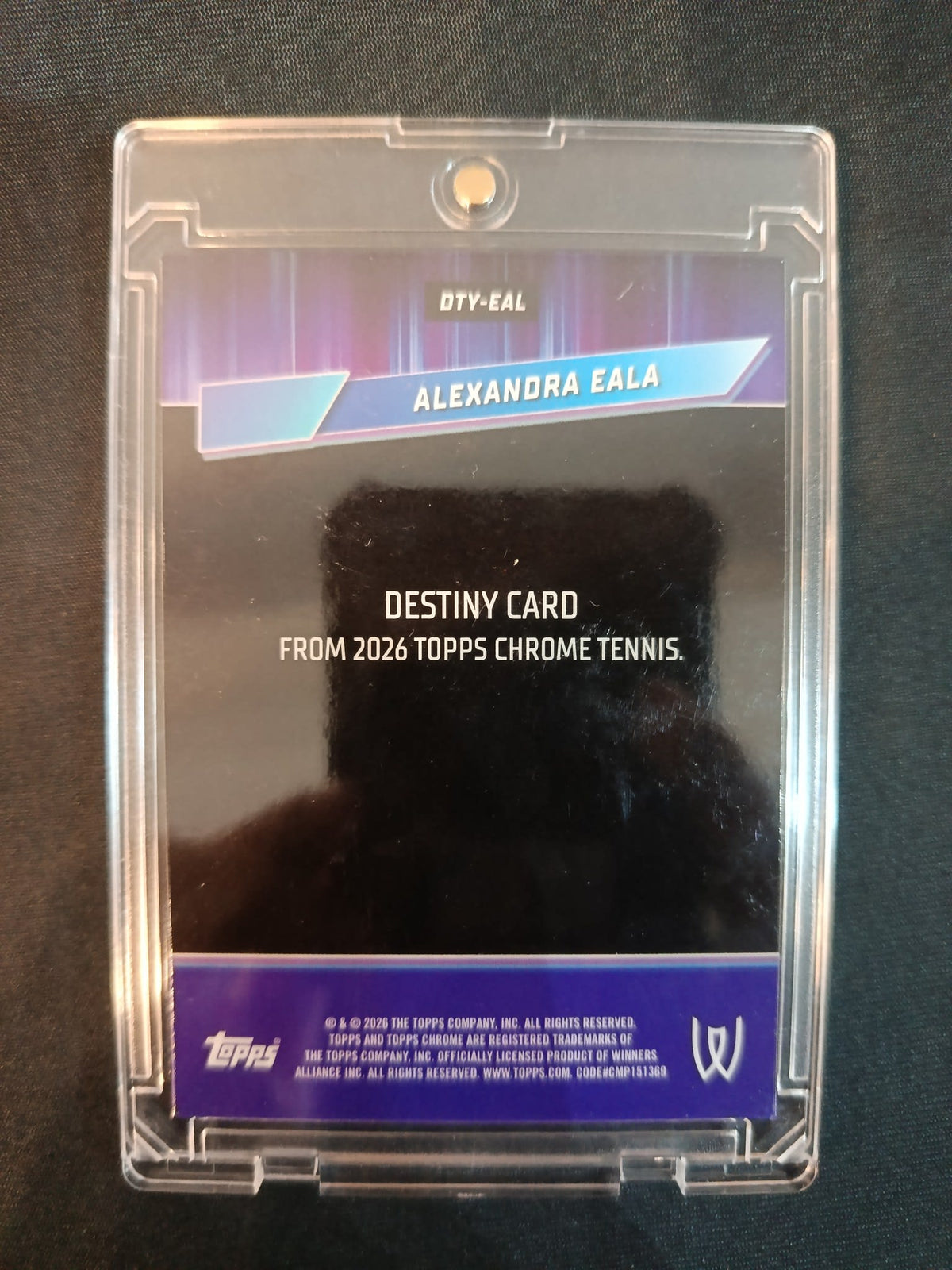 2026 Topps Destiny Alexandra Eala #DTY-EAL - view 2